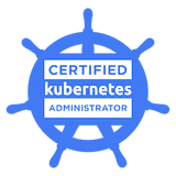 Certified Kubernetes Administrator badge