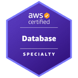 AWS Certified Database – Specialty badge